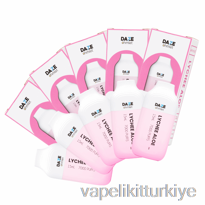 Vape Elektronik Sigara [10'lu Paket] 7 Daze Ohmlet 7000 Tek Kullanımlık